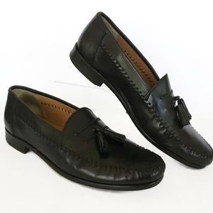 Sandro Moscolini Loafers Mens 10 Black Tassels